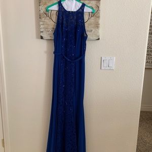 Navy blue Prom Dress